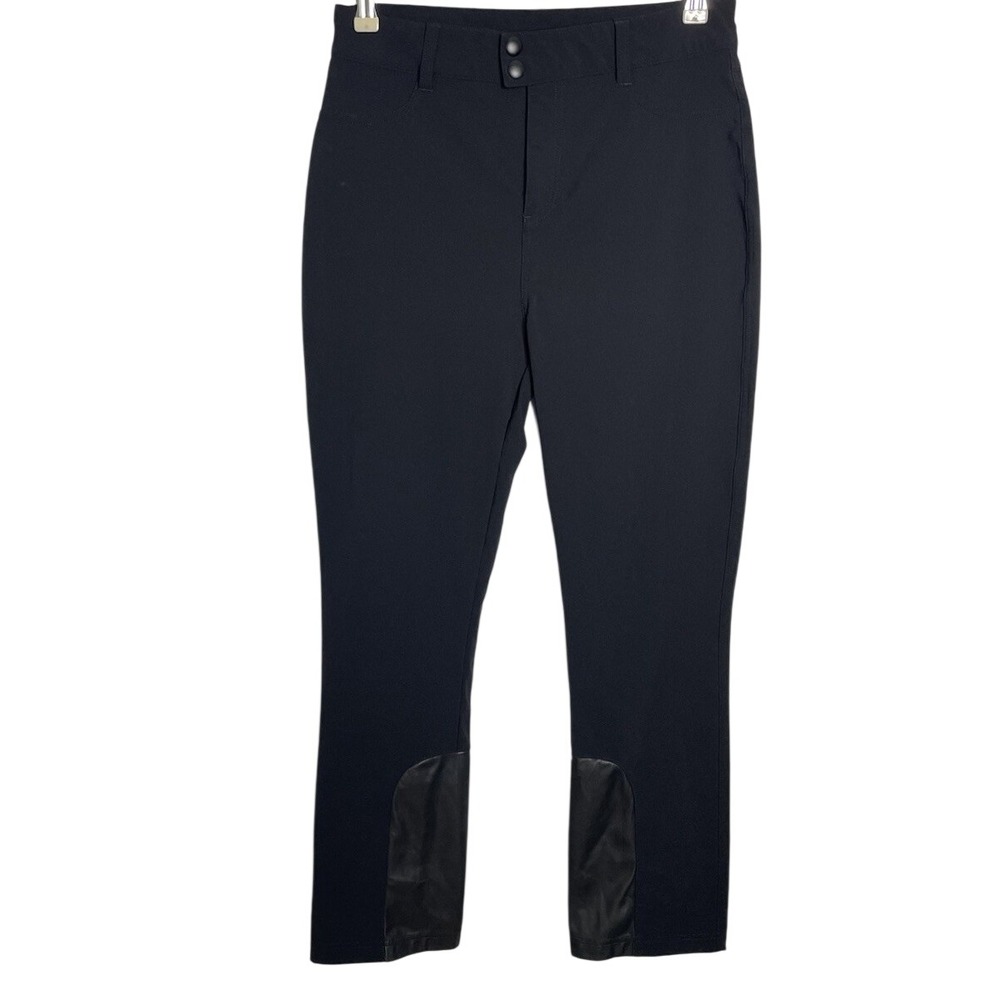 Alp n Rock Naomi Straight Leg Techno Pants Black Size Medium